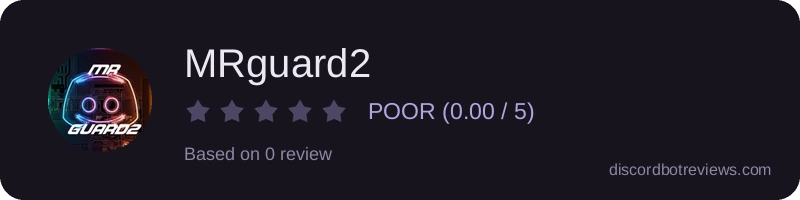 Rating widget preview for MRguard2
