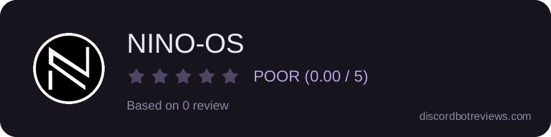 Rating widget preview for NINO-OS