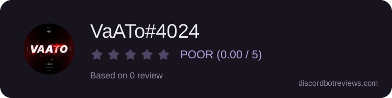 Rating widget preview for VaATo#4024