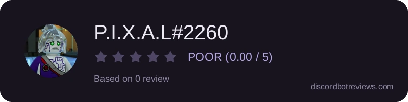 Rating widget preview for P.I.X.A.L#2260