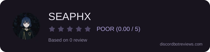 Rating banner for SEAPHX