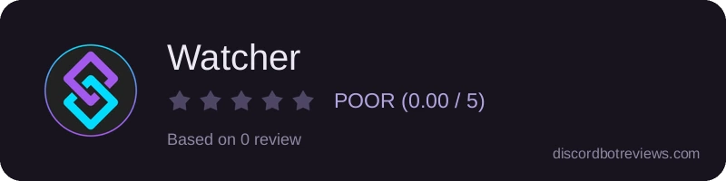 Rating banner for Watcher