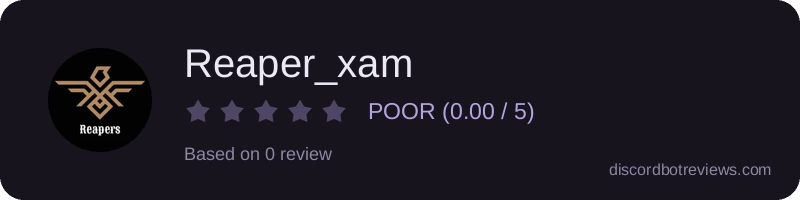 Rating widget preview for Reaper_xam