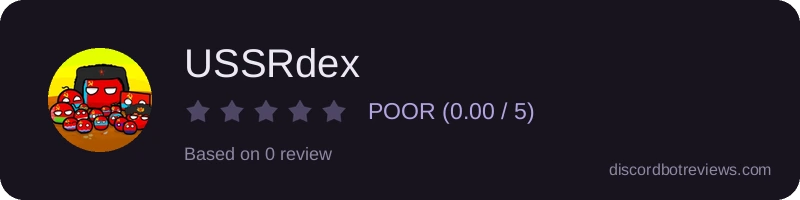 Rating widget preview for USSRdex