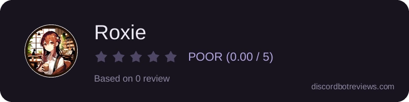 Rating widget preview for Roxie