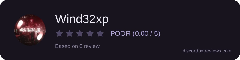 Rating widget preview for Wind32xp