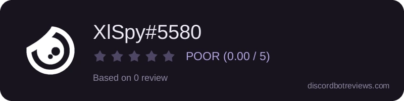Rating widget preview for XlSpy#5580