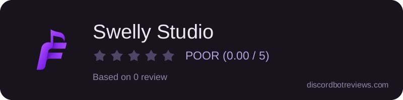 Rating widget preview for Swelly Studio