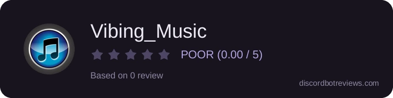Rating widget preview for Vibing_Music