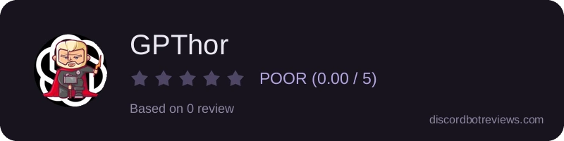 Rating banner for GPThor