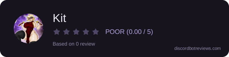 Rating widget preview for Kit
