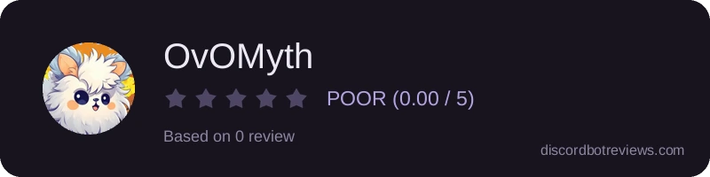 Rating widget preview for OvOMyth