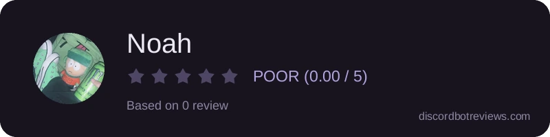 Rating widget preview for Noah