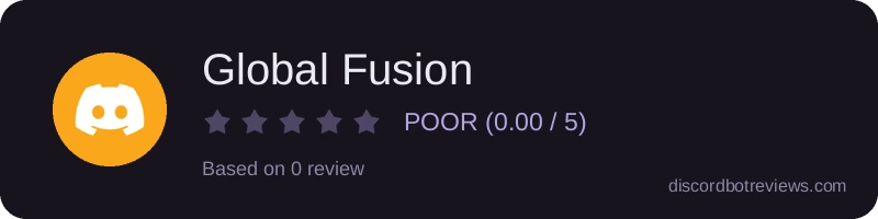Rating widget preview for Global Fusion