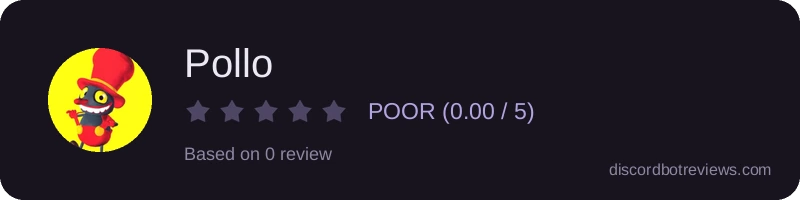 Rating widget preview for Pollo