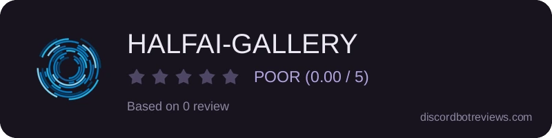 Rating widget preview for HALFAI-GALLERY