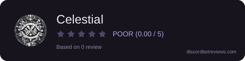 Rating widget preview for Celestial