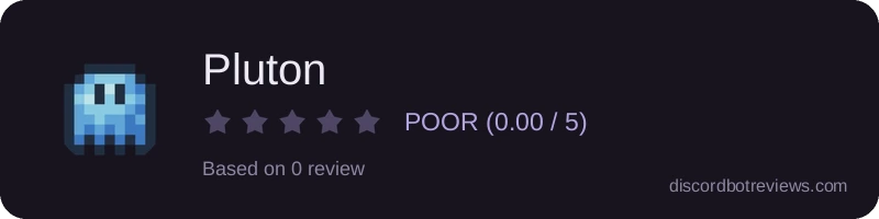 Rating widget preview for Pluton
