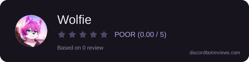 Rating banner for Wolfie