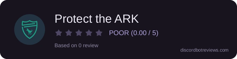 Rating widget preview for Protect the ARK