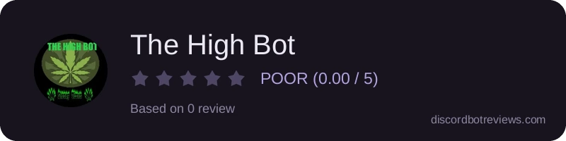 Rating banner for The High Bot