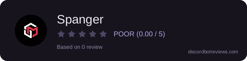 Rating widget preview for Spanger