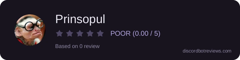 Rating widget preview for Prinsopul