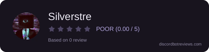 Rating widget preview for Silverstre