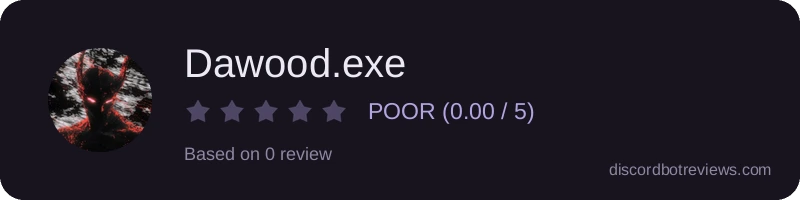 Rating banner for Dawood.exe