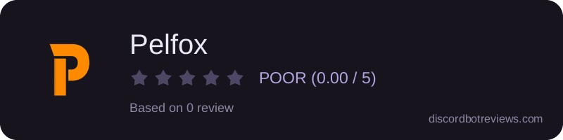 Rating widget preview for Pelfox