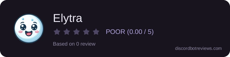 Rating widget preview for Elytra