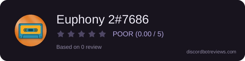 Rating widget preview for Euphony 2#7686