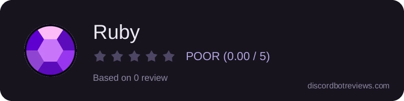 Rating widget preview for Ruby