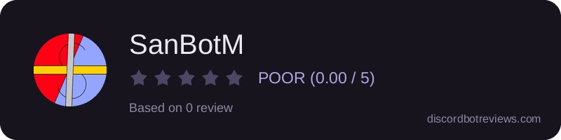 Rating banner for SanBotM