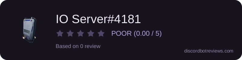 Rating widget preview for IO Server#4181
