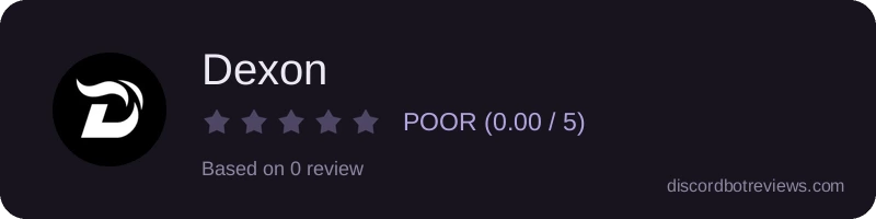 Rating banner for Dexon