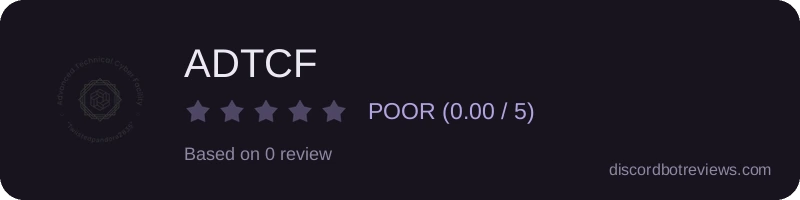 Rating widget preview for ADTCF