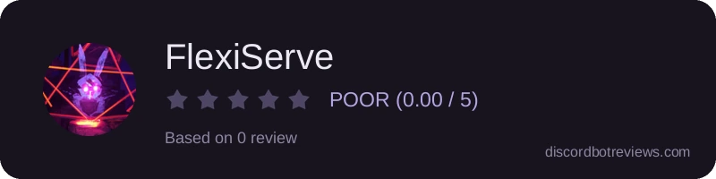 Rating banner for FlexiServe