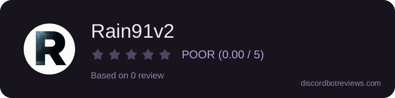 Rating widget preview for Rain91v2