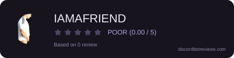 Rating banner for IAMAFRIEND