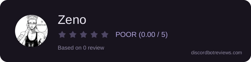 Rating banner for Zeno
