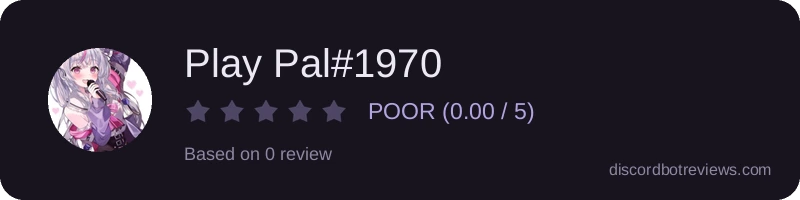 Rating widget preview for Play Pal#1970