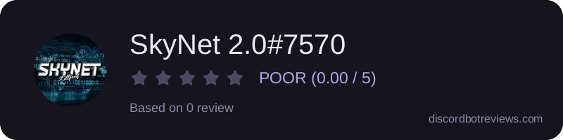Rating widget preview for SkyNet 2.0#7570