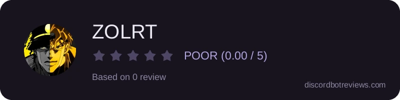 Rating widget preview for ZOLRT