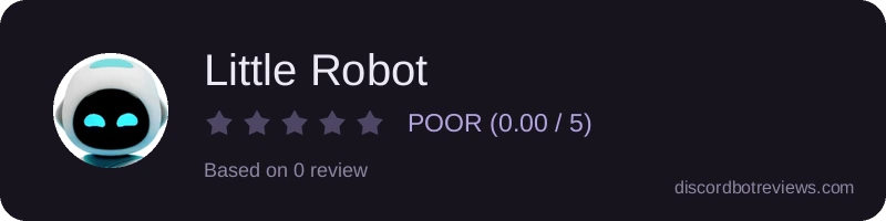 Rating widget preview for Little Robot