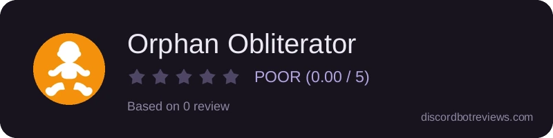 Rating widget preview for Orphan Obliterator