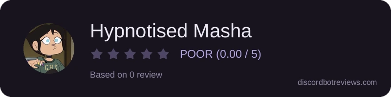 Rating widget preview for Hypnotised Masha