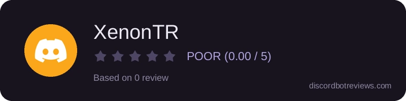 Rating widget preview for XenonTR