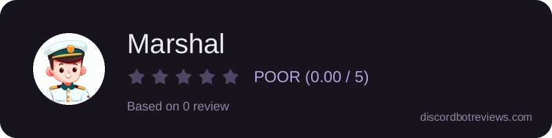 Rating widget preview for Marshal