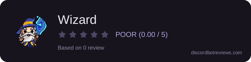 Rating widget preview for Wizard